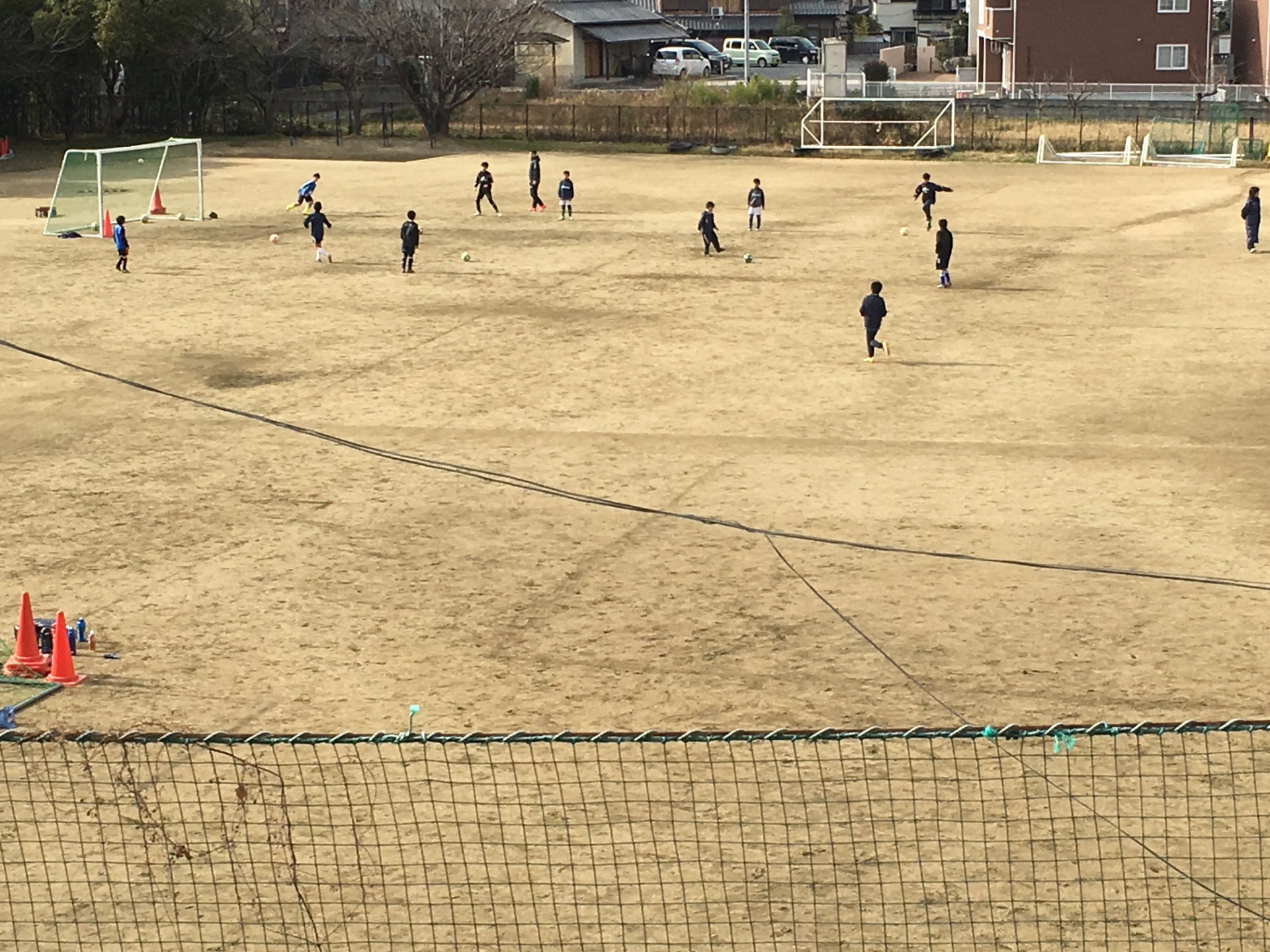 １月2５日　練習風景